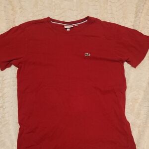 Lacoste Men's Classic Red Tee